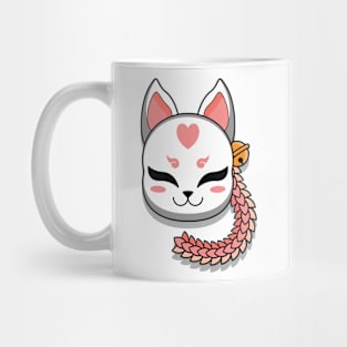 Japanese kitsune mask Mug